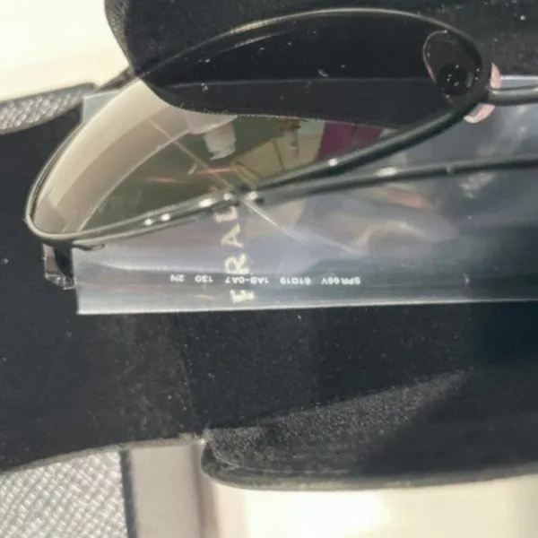 Prada 61mm Oval Sunglasses silver - Image 9