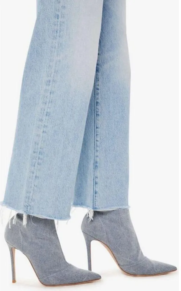 💕MOTHER SUPERIOR💕 The Rambler Zip Ankle Fray Jeans ~ I'm With the Band 29 NWT - Image 7