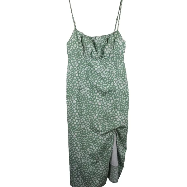 Princess Polly‎ Dress Womens 8 Floral Midi Smocked Cottagecore Milkmaid - Image 2