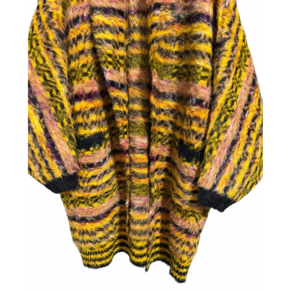 Anthropologie Oversized Fuzzy‎ Cardigan Sweater Women's Size L/XL - Image 5
