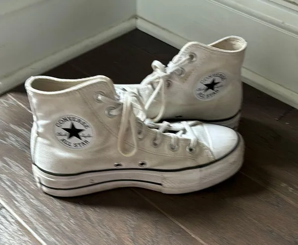 Converse Hightop Platform White - Image 4