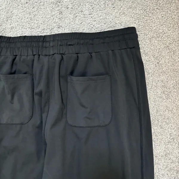 G4Free Women’s Black Drawstring Tapered Golf Jogger Pants - Image 7