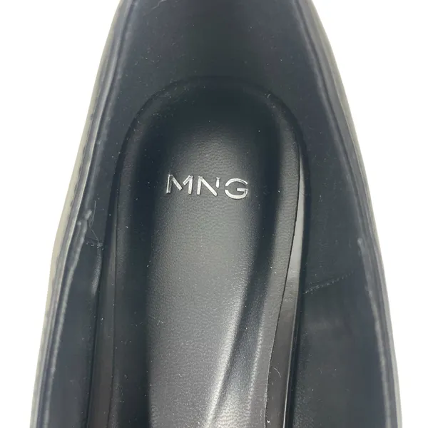 Mango Jewel Strap Glossy Mary Jane Ballet Flats Black Women Size 39/ 8.5 - Image 10