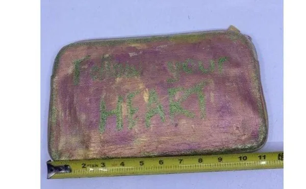 Gucci Purple Pink Gold W Vintage Customized By W S - Image 5