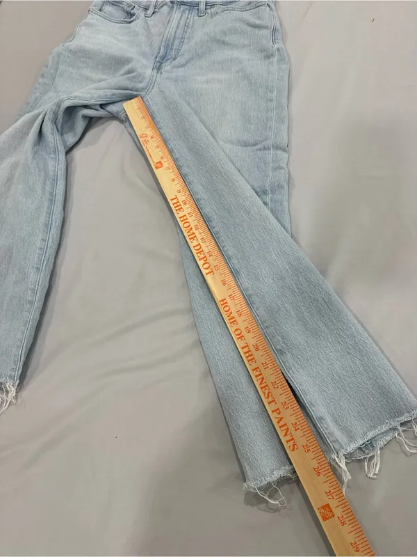 Madewell The Curvy Perfect Vintage Wide Leg Crop Jean Altoona Wash Size 28 - Image 8