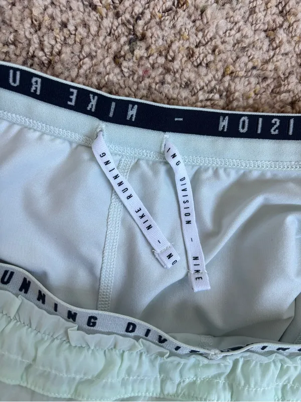 Nike Women’s Light Mint Running Shorts with Triple Swoosh - Image 6