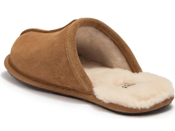 NIB UGG Pearle UGGplush™ Scuff Slipper in Chestnut Women Size 5 - Image 3