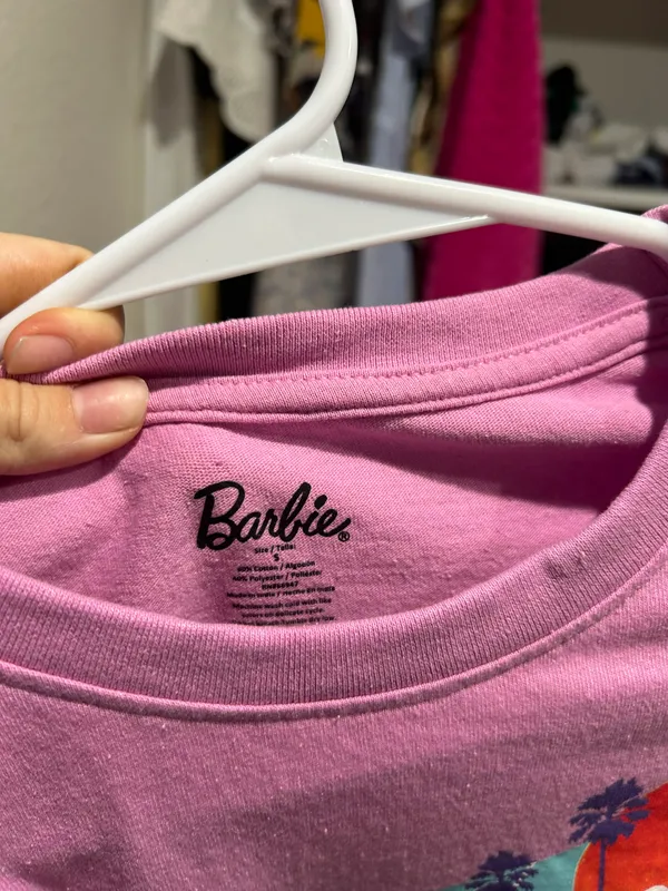 Barbie Shirt Pink - Image 3
