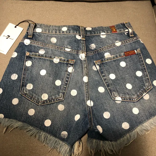 7 For All Mankind shorts size 24 - Image 5