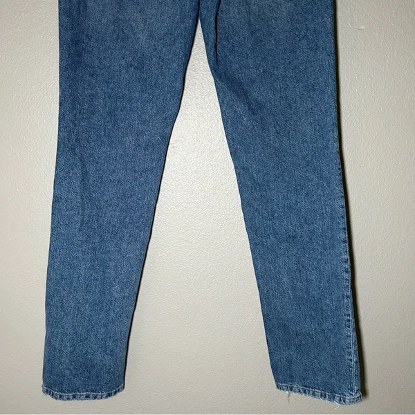 Free People Curvy Siren Low Rise Straight Leg Jeans women’s size 26 - Image 9