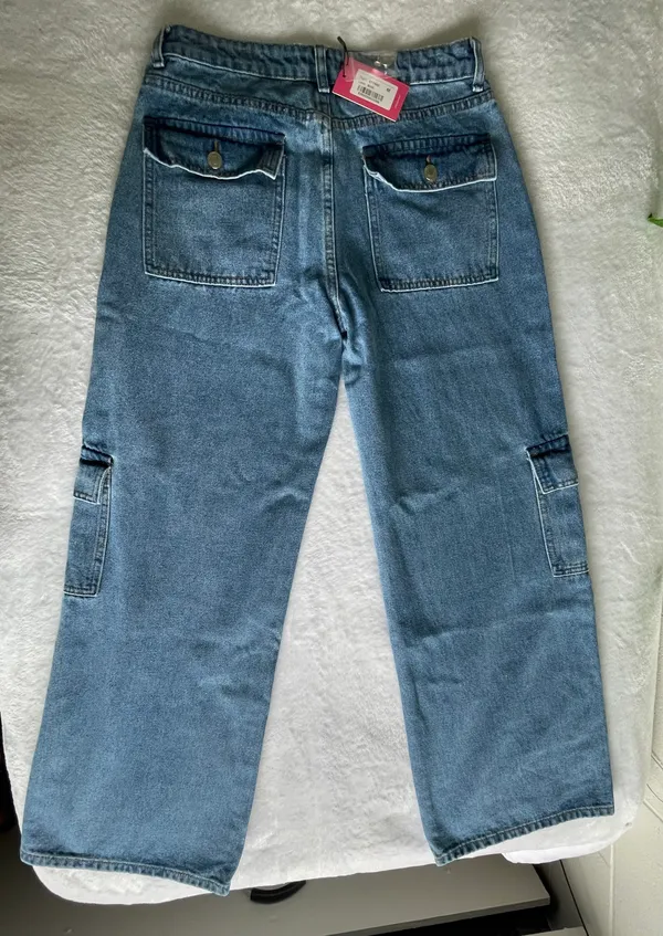 Edikted - Low-Rise Cargo Jeans - Image 4