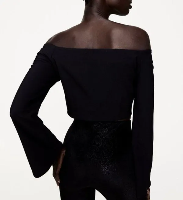 ZARA Black Crop - Image 3