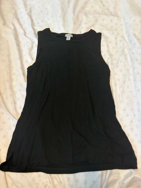 Paraphrase black tank top  - Image 3
