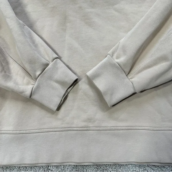 Lululemon Perfectly Oversized Crewneck Sweatshirt Cotton Terry in Cafe Au Lait 6 - Image 8