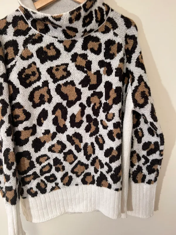 Alison Andrews Leopard Sweater - Image 2