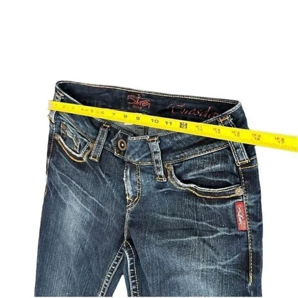 Silver jeans Co boots cut jeans size 28 - Image 3