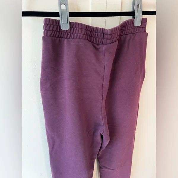 Zara Women’s Purple Preppy Cozy Joggers Sweatpants‎ Size Medium - Image 11