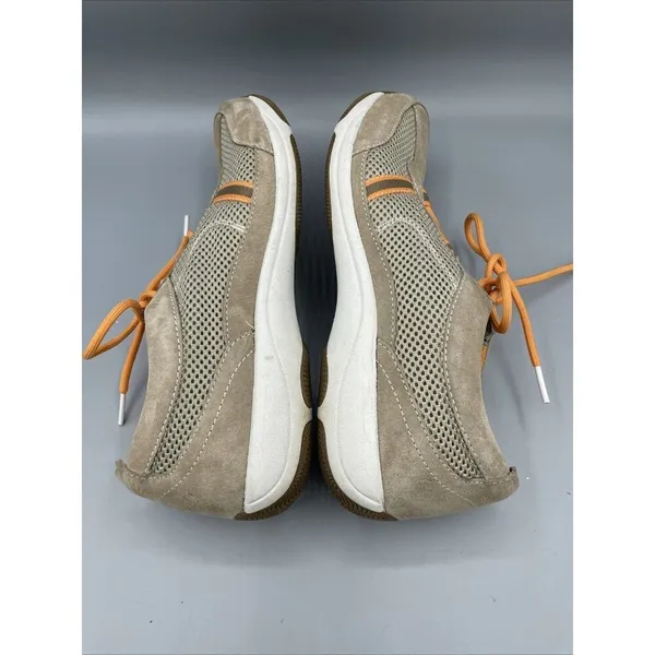 Dansko Tan Suede Leather Lace Up‎ Sneakers Comfort Size 39 - Image 8