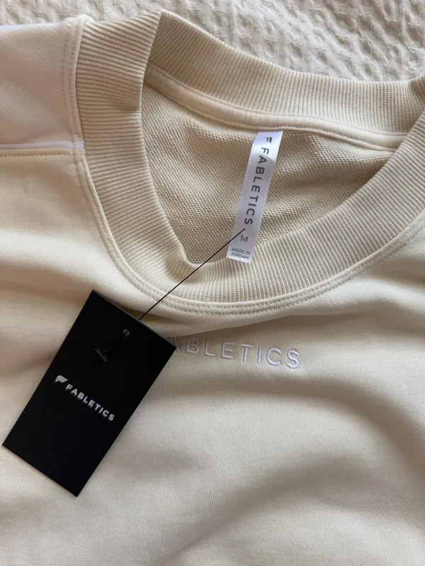Fabletics Year Round Terry Sporty Crew Neck - Image 3