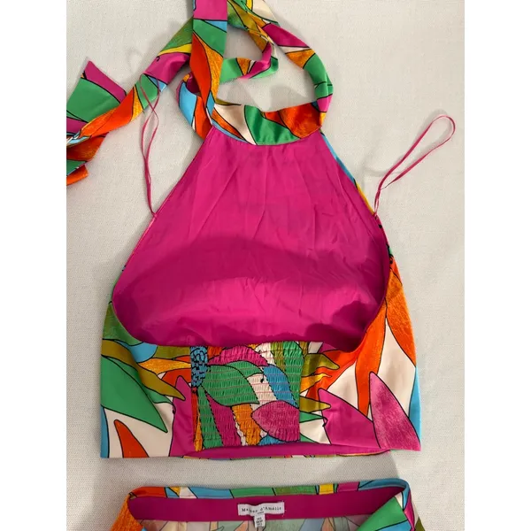 Maison d'Amelie Resort Wear floral 2pc outfit size small - Image 8