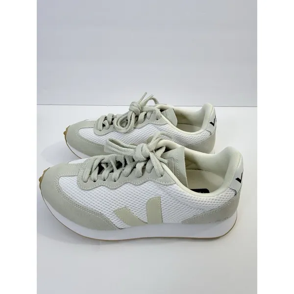 VEJA Rio Branco leather trimmed suede and mesh sneakers Size EU36 US35 - Image 8
