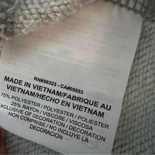 Nike Dry Cowl Funnel Neck Pullover Top Heather Gray Medium - Image 11
