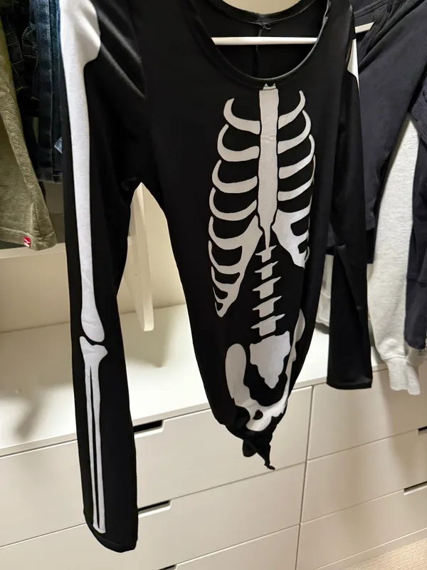 Spirit Halloween Bodysuit Skeleton - Image 3