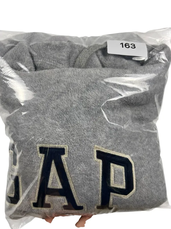 Vintage Grey Gap Hoodie Y2K size M sku 163 - Image 13