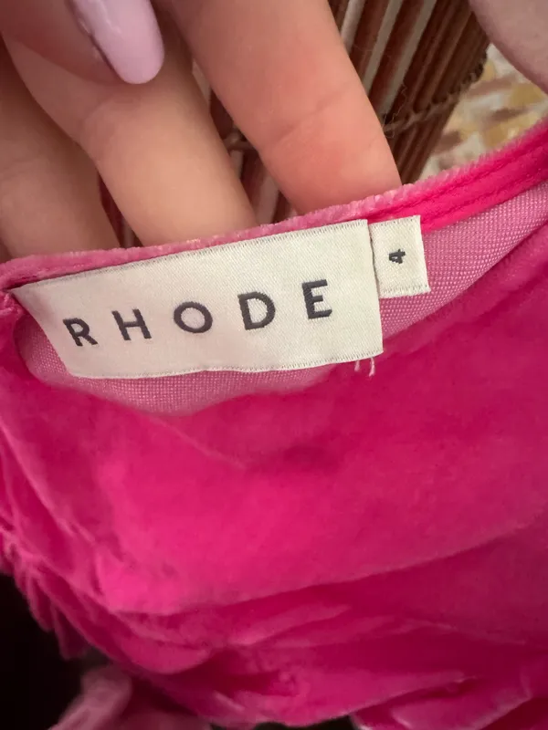 Pink Rhode mini pia dress - Image 3