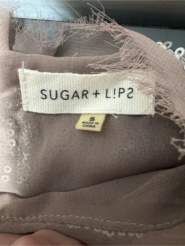 SUGARLIPS Sequin Sleeveless Top - Image 5