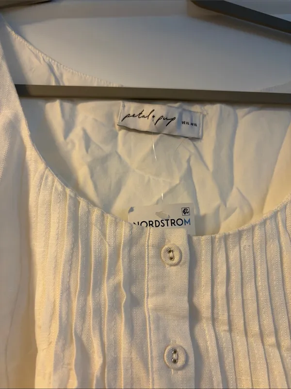 Crop top White Size XL - Image 2