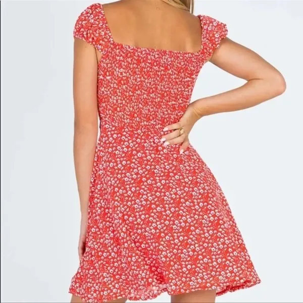 Princess Polly LIANNA MINI DRESS Red - Image 4