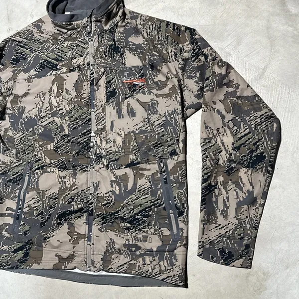 Sitka Gear Ambient Jacket XL Lightweight Full Zip Gore Optifade Digital Camo - Image 2