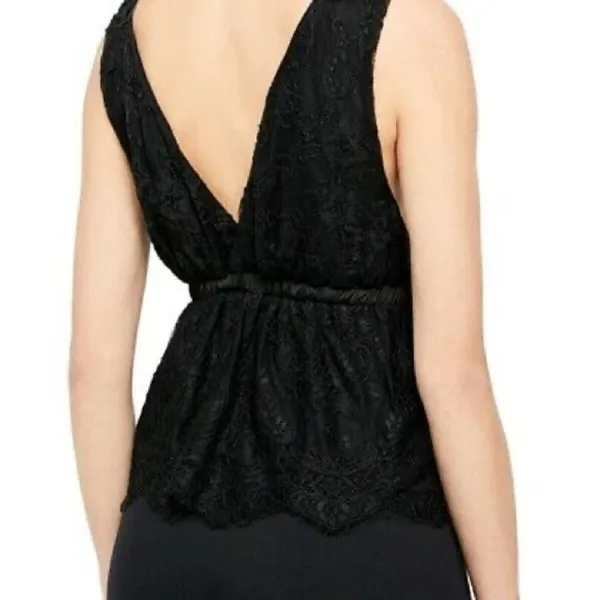 ✨HP✨Free People Chante Lace Black Tank✨ - Image 5