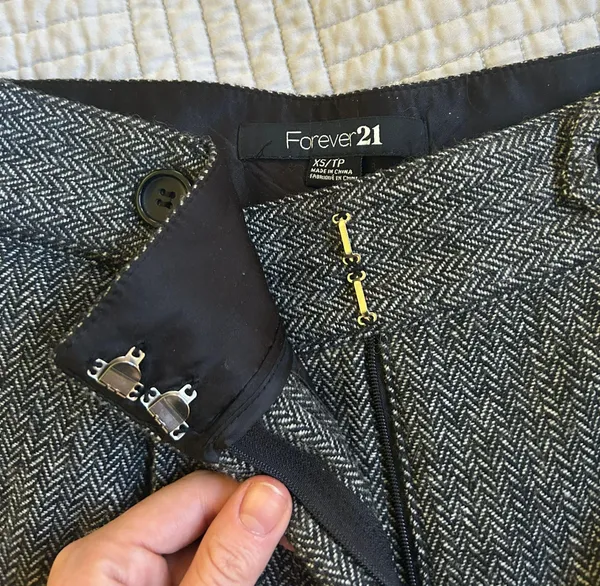 Tweed Shorts Size XS - Image 3