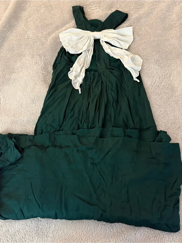 Maeve by Anthropologie Bow-Back Halter Midi Dress - Image 6