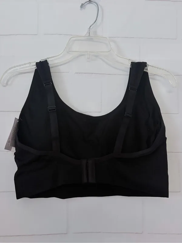 Auden Seamless Knit Lightly Lined Bralette Black Size 1X NWT - Image 4
