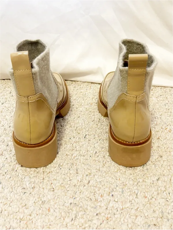 Dolce Vita Saline H2O Waterproof Platform Booties in the color dune size 9.5 - Image 4
