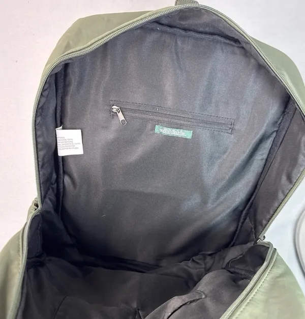 Wild Fable Olive green nylon backpack - Image 5