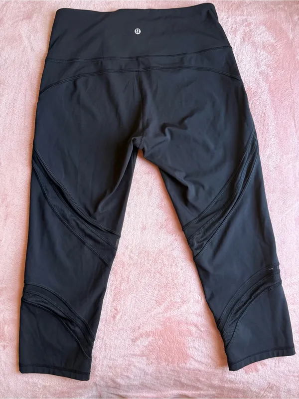 Lululemon Wunder Under High-Rise Crop 21" *Mesh - Image 4