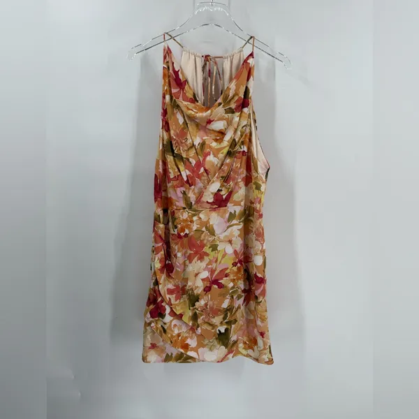 Significant Other Chiara Dress - Watercolor Floral Open‎ Back Dress Size 10 - Image 5