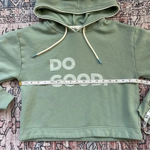 Cotopaxi Women's Do Good Organic Crop Sweatshirt Hoodie Size Small - Image 11