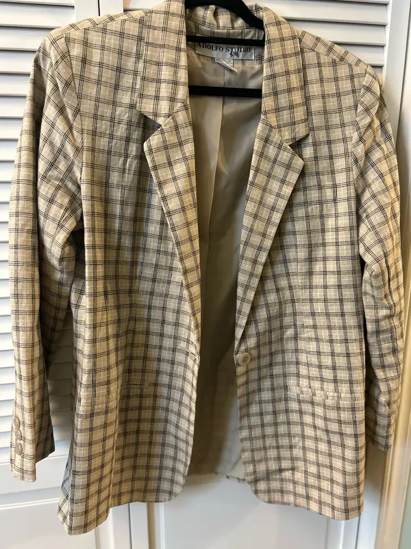Adolfo 80s vibe blazer jacket - Image 6