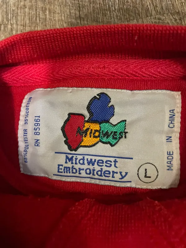 Vintage Wisconsin Badgers Sweatshirt - Image 3