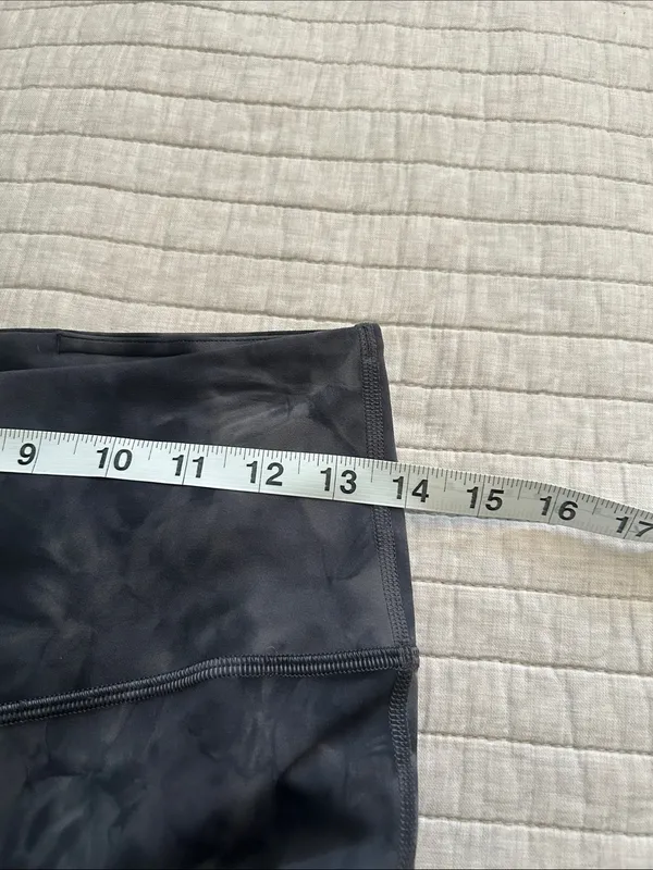 Lululemon Groove Super-High-Rise Flared Nulu Diamond Dye Pitch Grey Graphite 8 - Image 5