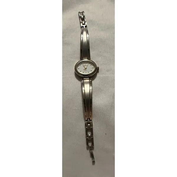 Rumours Quartz Women's Silver‎ Tone Oval Dial Dress Watch Japan Movt 44305 - Image 6