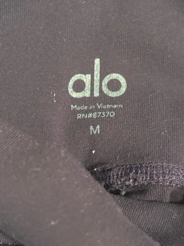 Alo Goddess Leggings in Navy and Black - Image 5