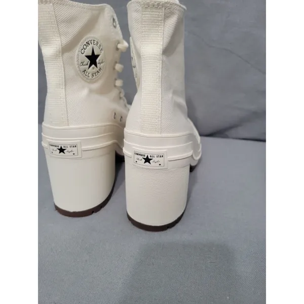 Converse Chuck 70 De Luxe Heel Hi Platform, A05348C Size Women’s 11.5 Cream - Image 7
