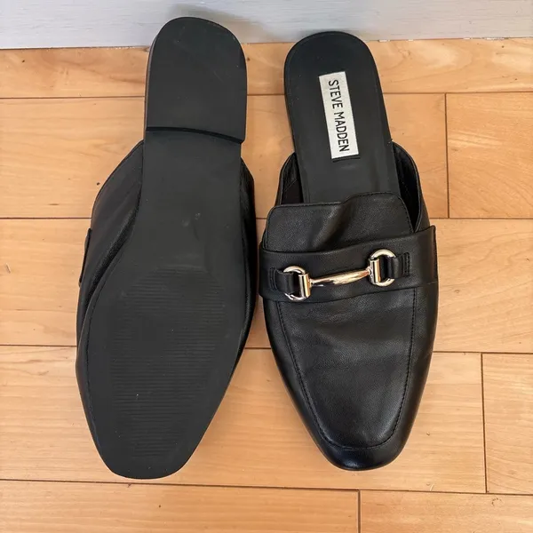 Steve Madden Black Women's Loafers - Image 2