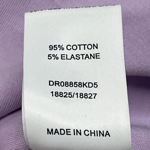 MESHKI Lilac Purple Ruched Mock Neck Sleeveless Bodycon Mini Dress Womens Size M - Image 8